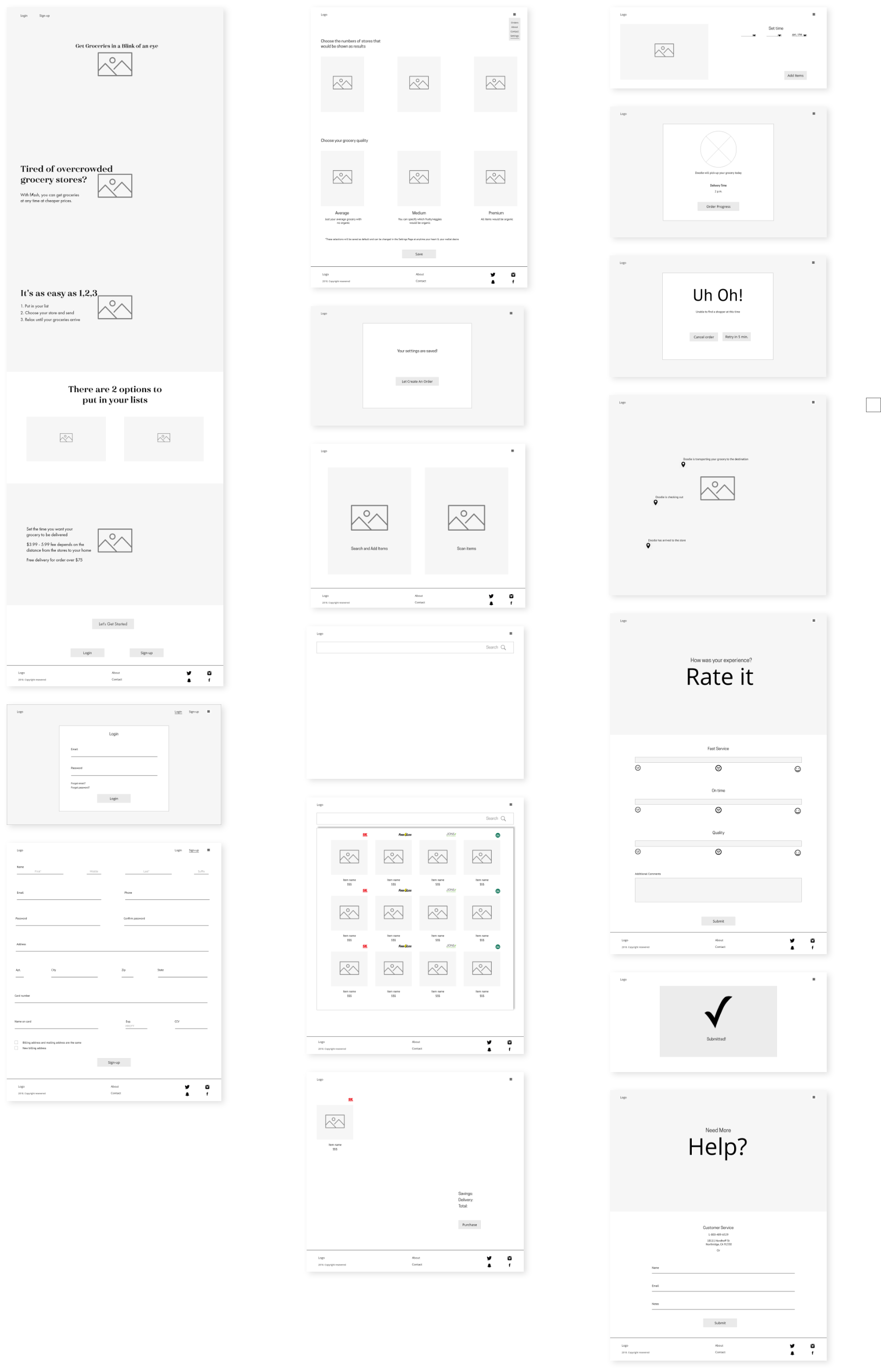 laptop screen wireframe