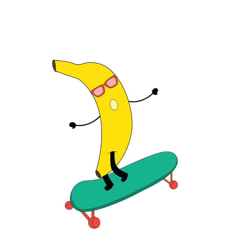 banana skates